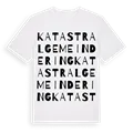 Katastralgemeinde Ring ordlek t-shirt