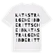 Katastralgemeinde Rittschein ordlek t-shirt