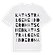 Katastralgemeinde Romatschen ordlek t-shirt
