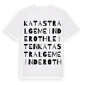 Katastralgemeinde Rothleiten ordlek t-shirt