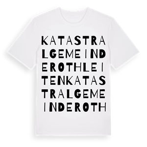 Katastralgemeinde Rothleiten ordlek t-shirt – ekologisk bomull t-shirt från Pinshirt