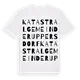Katastralgemeinde Ruppersdorf ordlek t-shirt