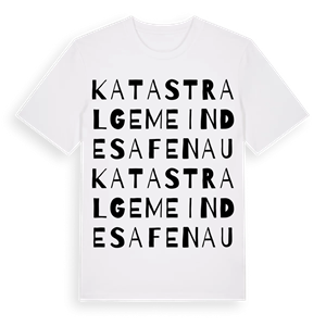 Katastralgemeinde Safenau ordlek t-shirt – ekologisk bomull t-shirt från Pinshirt