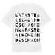 Katastralgemeinde Schachen ordlek t-shirt