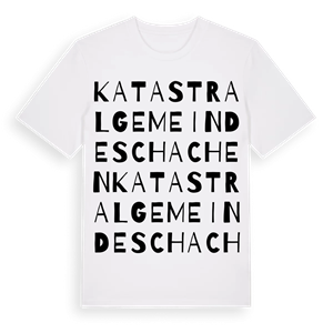 Katastralgemeinde Schachen ordlek t-shirt – ekologisk bomull t-shirt från Pinshirt