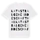 Katastralgemeinde Schafthal ordlek t-shirt