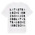 Katastralgemeinde Schaueregg ordlek t-shirt