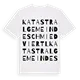 Katastralgemeinde Schmiedviertl ordlek t-shirt