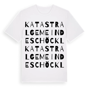 Katastralgemeinde Schöckl ordlek t-shirt – ekologisk bomull t-shirt från Pinshirt