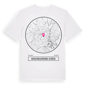Katastralgemeinde Schöckl t-shirt – ekologisk bomull t-shirt från Pinshirt