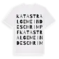 Katastralgemeinde Schrimpf ordlek t-shirt