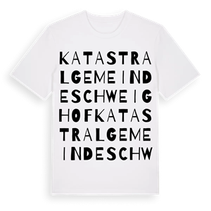 Katastralgemeinde Schweighof ordlek t-shirt – ekologisk bomull t-shirt från Pinshirt