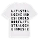 Katastralgemeinde Siegersdorf ordlek t-shirt