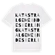 Katastralgemeinde Sierling ordlek t-shirt