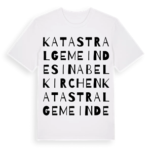 Katastralgemeinde Sinabelkirchen ordlek t-shirt – ekologisk bomull t-shirt från Pinshirt