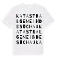 Katastralgemeinde Söchau ordlek t-shirt