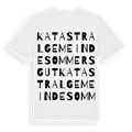 Katastralgemeinde Sommersgut ordlek t-shirt