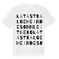 Katastralgemeinde Sonnleitberg ordlek t-shirt
