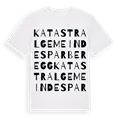 Katastralgemeinde Sparberegg ordlek t-shirt