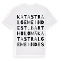 Katastralgemeinde St. Bartholomä ordlek t-shirt
