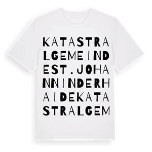 Katastralgemeinde St. Johann in der Haide ordlek t-shirt – ekologisk bomull t-shirt från Pinshirt