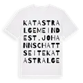 Katastralgemeinde St. Johann Schattseite ordlek t-shirt