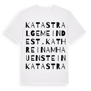Katastralgemeinde St. Kathrein am Hauenstein ordlek t-shirt – ekologisk bomull t-shirt från Pinshirt
