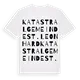 Katastralgemeinde St. Leonhard ordlek t-shirt