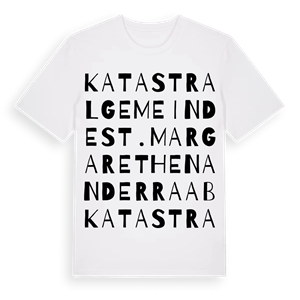 Katastralgemeinde St. Margarethen an der Raab ordlek t-shirt – ekologisk bomull t-shirt från Pinshirt