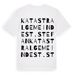 Katastralgemeinde St. Stefan ordlek t-shirt – ekologisk bomull t-shirt från Pinshirt