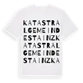 Katastralgemeinde Stainz ordlek t-shirt