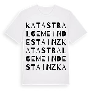 Katastralgemeinde Stainz ordlek t-shirt – ekologisk bomull t-shirt från Pinshirt