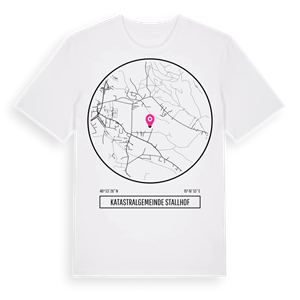 Katastralgemeinde Stallhof t-shirt – ekologisk bomull t-shirt från Pinshirt