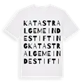 Katastralgemeinde Stifting ordlek t-shirt