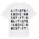 Katastralgemeinde Stifting ordlek t-shirt