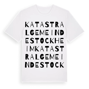 Katastralgemeinde Stockheim ordlek t-shirt – ekologisk bomull t-shirt från Pinshirt