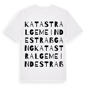 Katastralgemeinde Straßgang ordlek t-shirt – ekologisk bomull t-shirt från Pinshirt