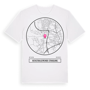 Katastralgemeinde Straßgang t-shirt – ekologisk bomull t-shirt från Pinshirt