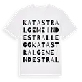 Katastralgemeinde Strallegg ordlek t-shirt