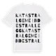 Katastralgemeinde Strallegg ordlek t-shirt