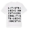 Katastralgemeinde Stubenberg ordlek t-shirt