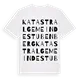 Katastralgemeinde Stubenberg ordlek t-shirt