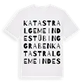 Katastralgemeinde Stübinggraben ordlek t-shirt