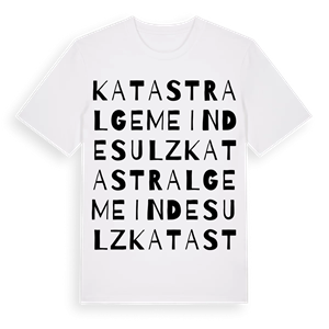 Katastralgemeinde Sulz ordlek t-shirt – ekologisk bomull t-shirt från Pinshirt