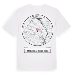 Katastralgemeinde Sulz t-shirt – ekologisk bomull t-shirt från Pinshirt