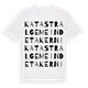 Katastralgemeinde Takern I ordlek t-shirt