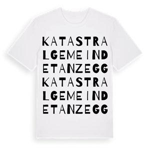 Katastralgemeinde Tanzegg ordlek t-shirt – ekologisk bomull t-shirt från Pinshirt