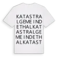 Katastralgemeinde Thal ordlek t-shirt