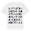 Katastralgemeinde Thalerhof ordlek t-shirt