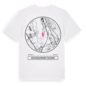 Katastralgemeinde Thalerhof t-shirt – ekologisk bomull t-shirt från Pinshirt